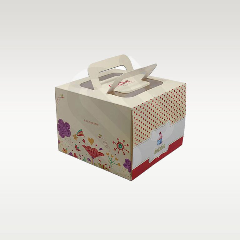 Custom cake boxes styled with customized features to raise customer’s ...